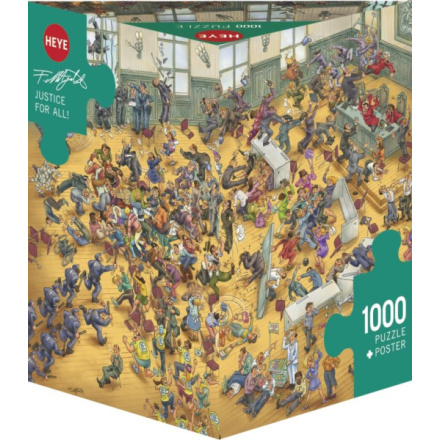 HEYE Puzzle Spravedlnost pro všechny! 1000 dílků 157302