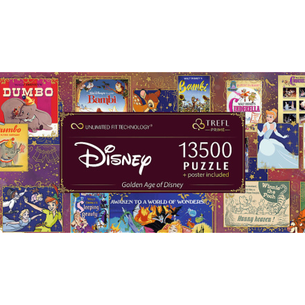 TREFL Puzzle UFT Zlatý věk Disney 13500 dílků 157444