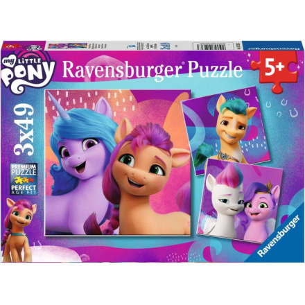 RAVENSBURGER Puzzle My Little Pony 3x49 dílků 157881