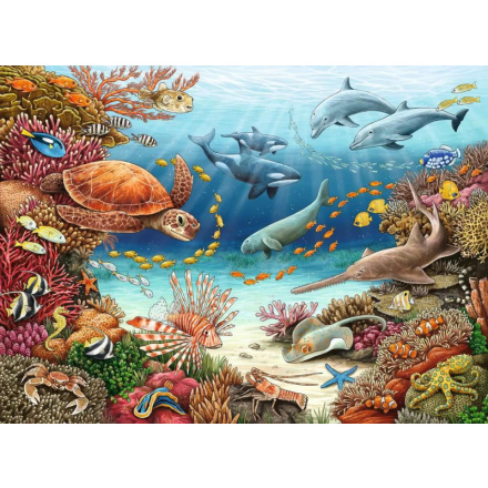 RAVENSBURGER Puzzle Podmořský život XXL 150 dílků 157902