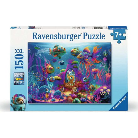 RAVENSBURGER Puzzle Mimozemšťani v oceánu XXL 150 dílků 157905