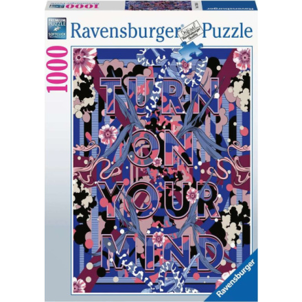 RAVENSBURGER Puzzle Turn on your mind 1000 dílků 157909