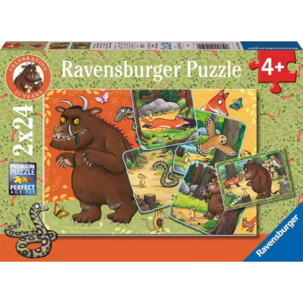 RAVENSBURGER Puzzle Gruffalo 2x24 dílků 157970