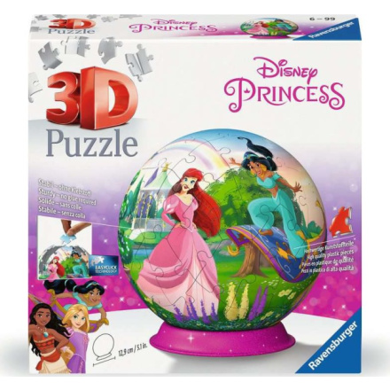 RAVENSBURGER 3D Puzzleball Disney princezny 73 dílků 158039