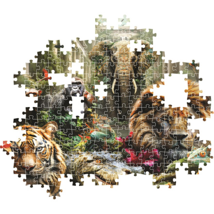 CLEMENTONI Puzzle Tajuplná džungle 1000 dílků 158262