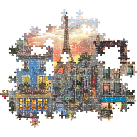 CLEMENTONI Puzzle Ulice Paříže 1000 dílků 158264