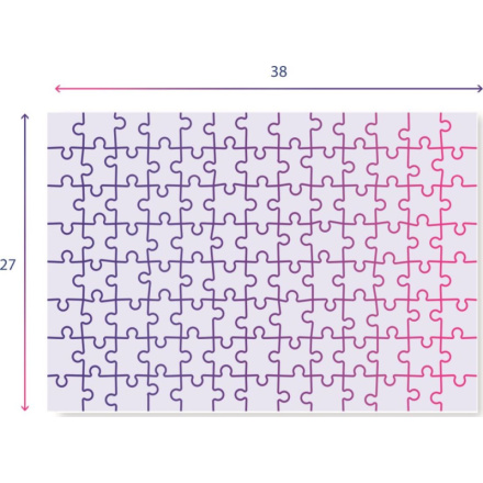 CLEMENTONI Puzzle Přání 104 dílků 158384