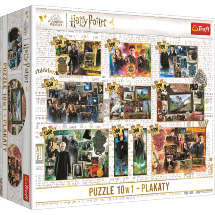 TREFL Puzzle Harry Potter 10v1 158458, 5800 dílků