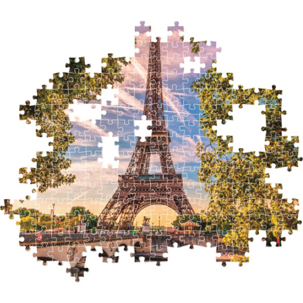 CLEMENTONI Puzzle Podél řeky Seiny 500 dílků 158595