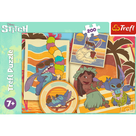 TREFL Puzzle Lilo&Stitch: Hudební svět 200 dílků 158710