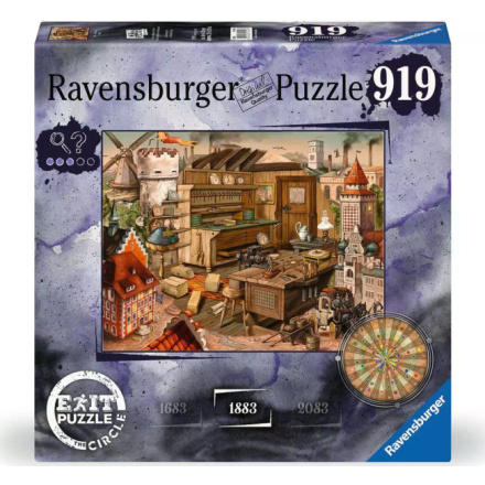 RAVENSBURGER Únikové EXIT puzzle Kruh: Anno 1883, 919 dílků 159000