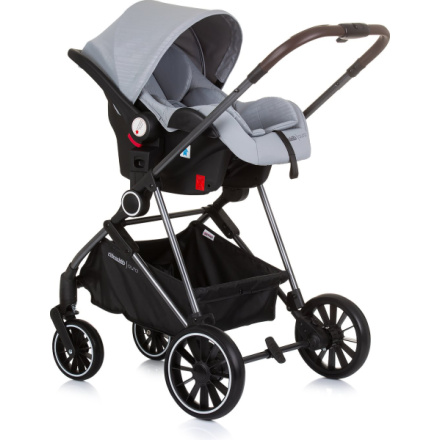 CHIPOLINO Autosedačka Aura i-Size 40-85cm, Ash Grey 159235 , 2024