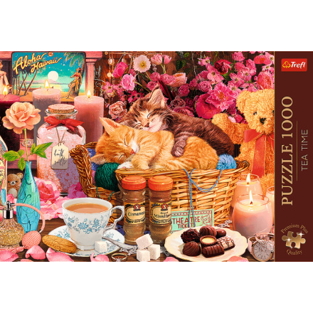 TREFL Puzzle Premium Plus Tea Time: Všechno hezké 1000 dílků 159668