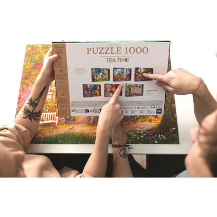 TREFL Puzzle Premium Plus Tea Time: Všechno hezké 1000 dílků 159668