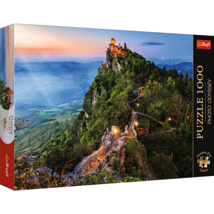 TREFL Puzzle Premium Plus Photo Odyssey: La Cesta, San Marino 1000 dílků 159687