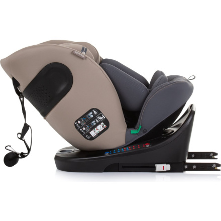 CHIPOLINO Autosedačka Motion i-Size 40-150cm Isofix 360, Macadamia 159956, 2024