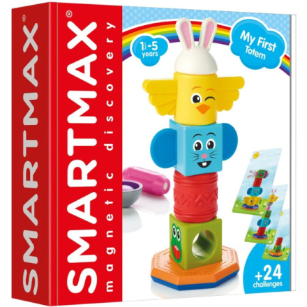 SMARTMAX Magnetická stavebnice Můj první totem 8 dílků 160248