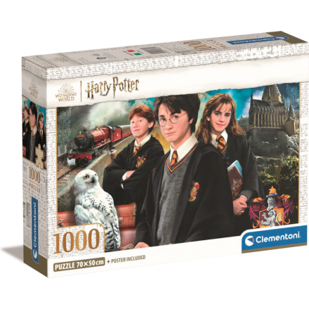 CLEMENTONI Puzzle Harry Potter 1000 dílků 160335