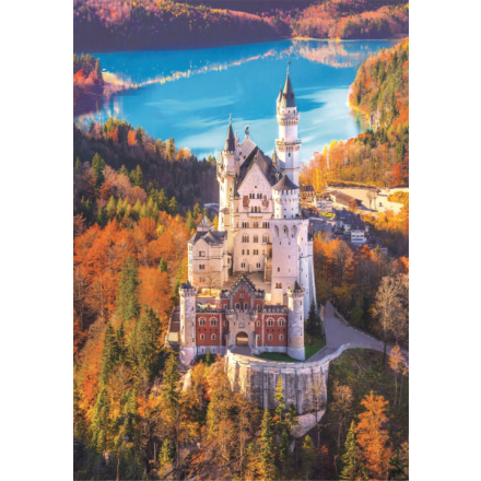 CLEMENTONI Puzzle Neuschwanstein 1000 dílků 160347