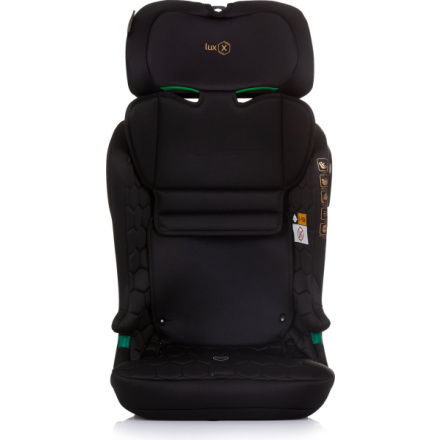 CHIPOLINO Autosedačka Lux X i-Size 76-150cm Isofix, Obsidian 160358, (2024)