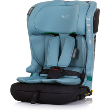 CHIPOLINO Autosedačka Lux X i-Size 76-150cm Isofix, Pastel Blue,Green 160402, (2024)