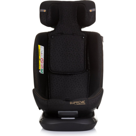 CHIPOLINO Autosedačka Supreme i-Size 40-150cm Isofix 360, Obsidian 160772, (2024)