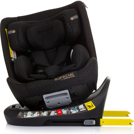 CHIPOLINO Autosedačka Supreme i-Size 40-150cm Isofix 360, Obsidian 160772, (2024)