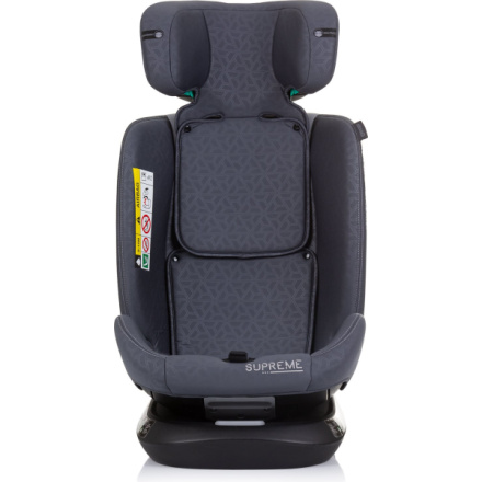 CHIPOLINO Autosedačka Supreme i-Size 40-150cm Isofix 360, Granite 160778, (2024)