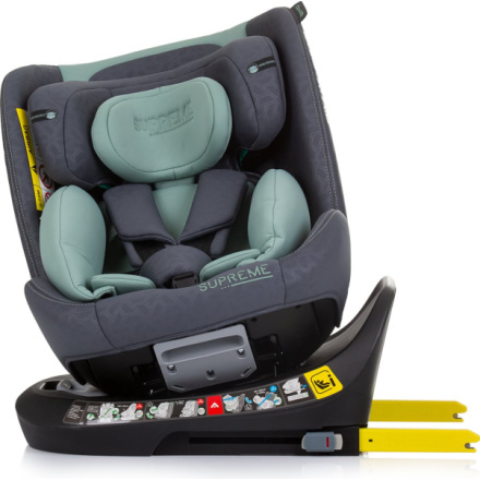 CHIPOLINO Autosedačka Supreme i-Size 40-150cm Isofix 360, Pastel Green 160780, (2024)