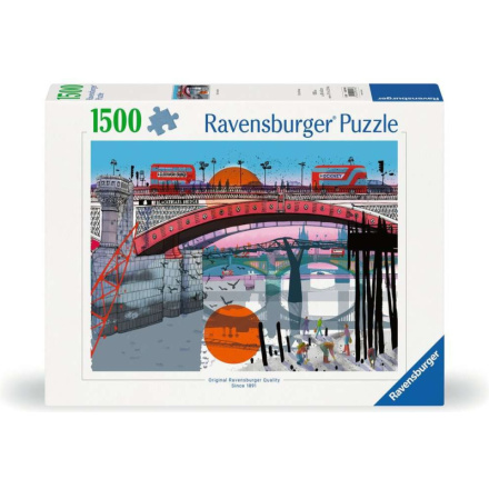 RAVENSBURGER Puzzle V Londýně 1500 dílků 160906