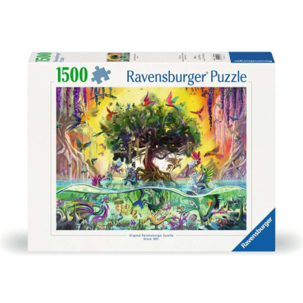 RAVENSBURGER Puzzle Jednorožec z jezera a jeho přátelé 1500 dílků 160908