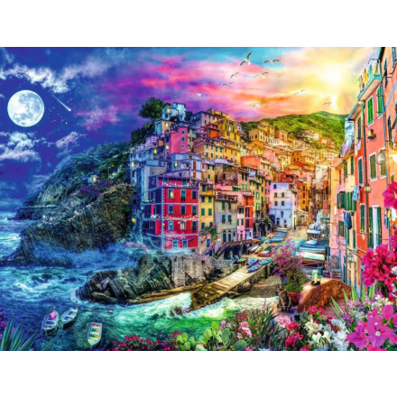 RAVENSBURGER Puzzle Barevné Cinque Terre 2000 dílků 160914