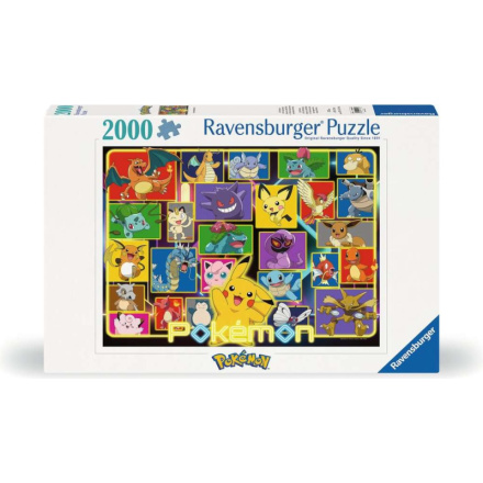 RAVENSBURGER Puzzle Zářící Pokémoni 2000 dílků 160918