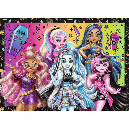 TREFL Puzzle Monster High: Elektrizující den 4v1 (35,48,54,70 dílků) 160951