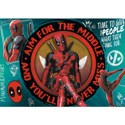 TREFL Puzzle Premium Plus: Deadpool 1000 dílků 160975