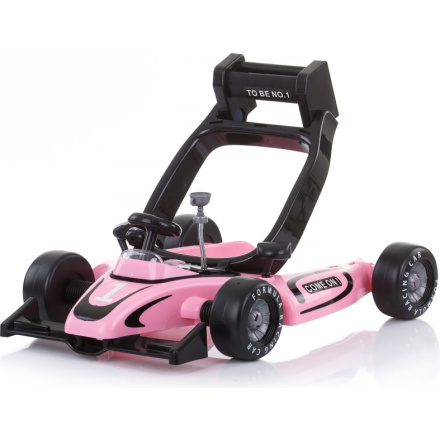 CHIPOLINO Chodítko interaktivní Car Racer 4v1 Pink 161091