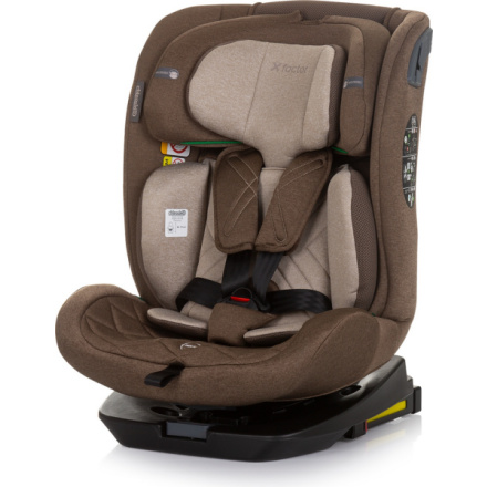 CHIPOLINO Autosedačka X Factor i-Size 40-150cm Isofix 360 Macadamia 161422, (2024)