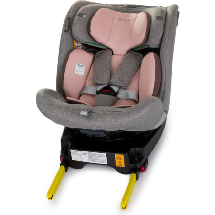 CHIPOLINO Autosedačka X Factor i-Size 40-150cm Isofix 360 Flamingo 161423, (2024)