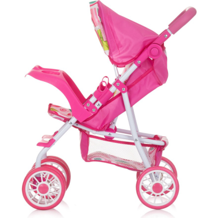 CHIPOLINO Sportovní kočárek pro panenky Dolly Multicolor 161574