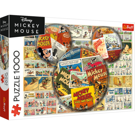 TREFL Puzzle Komiksový Mickey Mouse 1000 dílků 161601