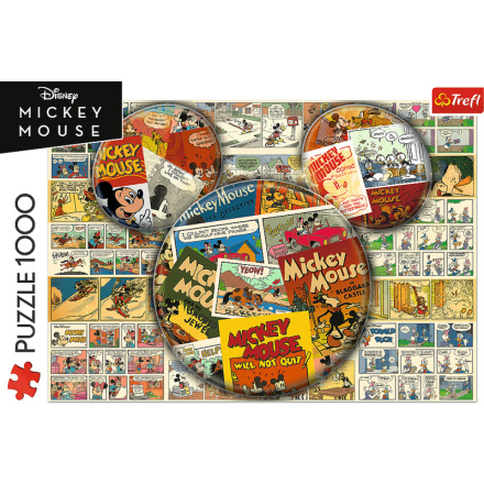 TREFL Puzzle Komiksový Mickey Mouse 1000 dílků 161601