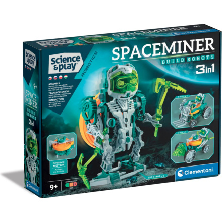 CLEMENTONI Science&Play Robotics: Space Miner 3v1 161734