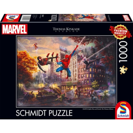 SCHMIDT Puzzle Marvel: Spiderman Ultimate Alliance 1000 dílků 161936