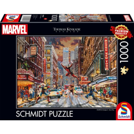 SCHMIDT Puzzle Marvel: Deadpool 1000 dílků 161938