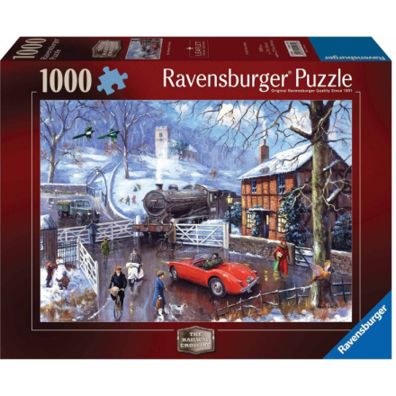 RAVENSBURGER Puzzle Železniční přejezd 1000 dílků 162060