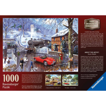 RAVENSBURGER Puzzle Železniční přejezd 1000 dílků 162060