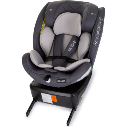 CHIPOLINO Autosedačka Volare i-Size 40-150cm Isofix 360 Granite 162072, (2024)