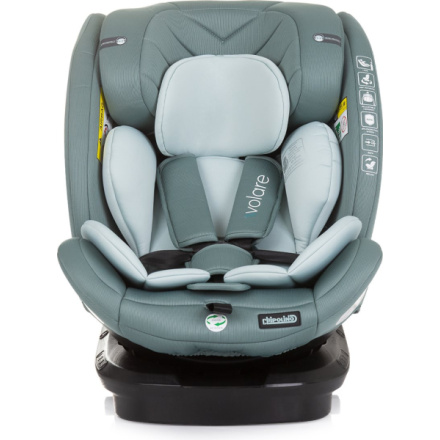 CHIPOLINO Autosedačka Volare i-Size 40-150cm Isofix 360 Pastel Green 162073, (2024)