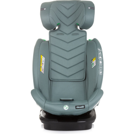 CHIPOLINO Autosedačka Volare i-Size 40-150cm Isofix 360 Pastel Green 162073, (2024)