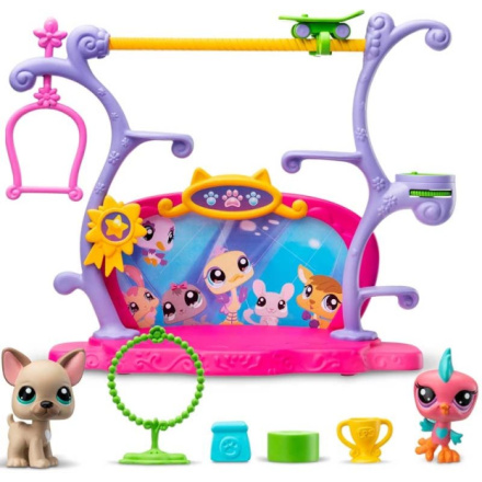 Hasbro Littlest Pet Shop LPS Hrací sada: Talentovaná zvířátka 162378